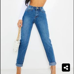 Petite Midwash Mom Jeans